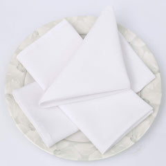 12 Pack Cotton Napkins 18x18 - Hotel Quality for Parties and Weddings