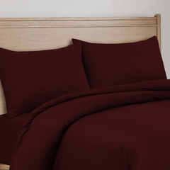 MillPrice Luxury 3-Piece Microfibre Duvet Cover Set – Single, Double, King & Super King