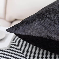 Luxurious Crushed Velvet Cushion Covers - Pack of 2 - Elegant Home Décor