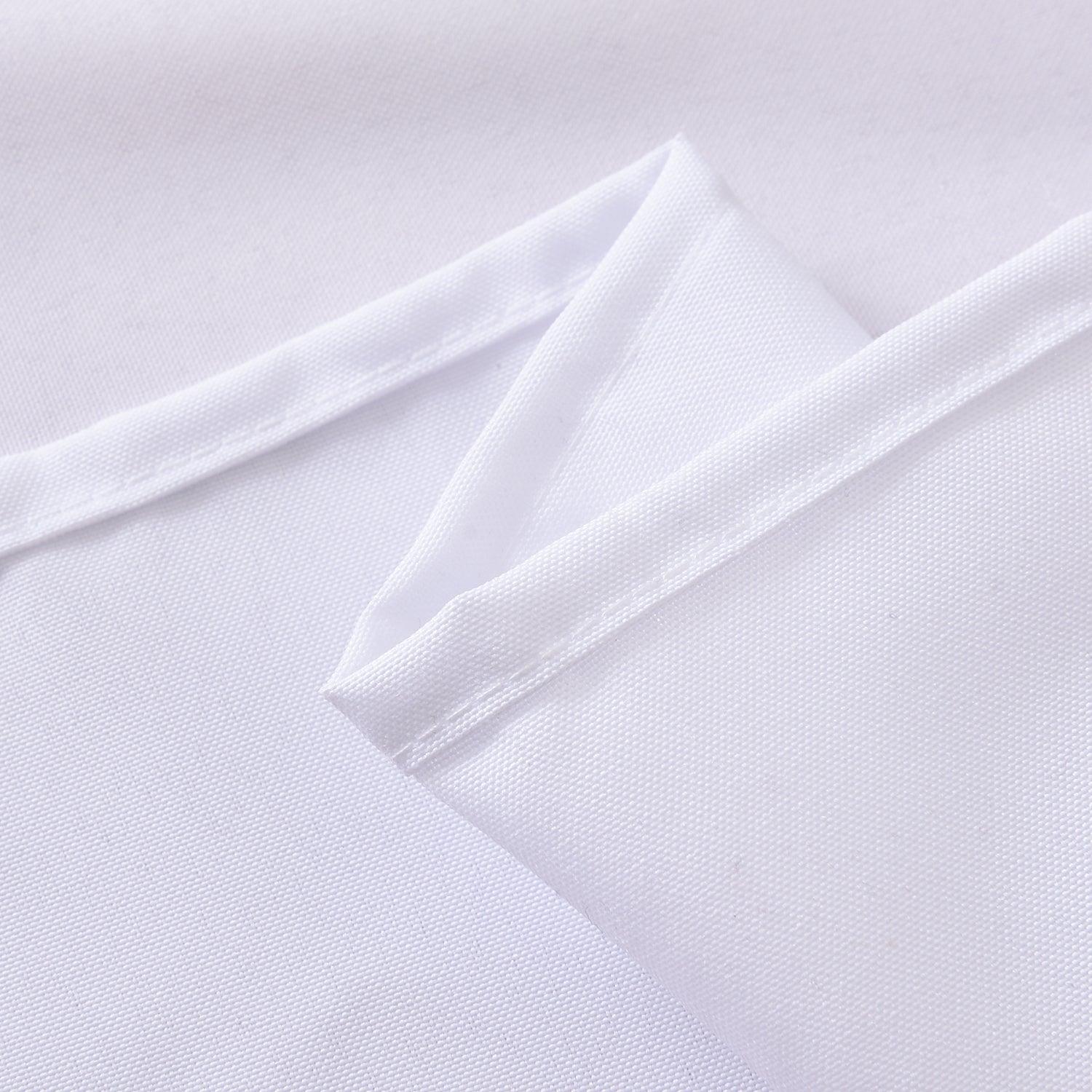 Waterproof Tablecloth: Dining & Outdoor Parties | White, 55"x79"