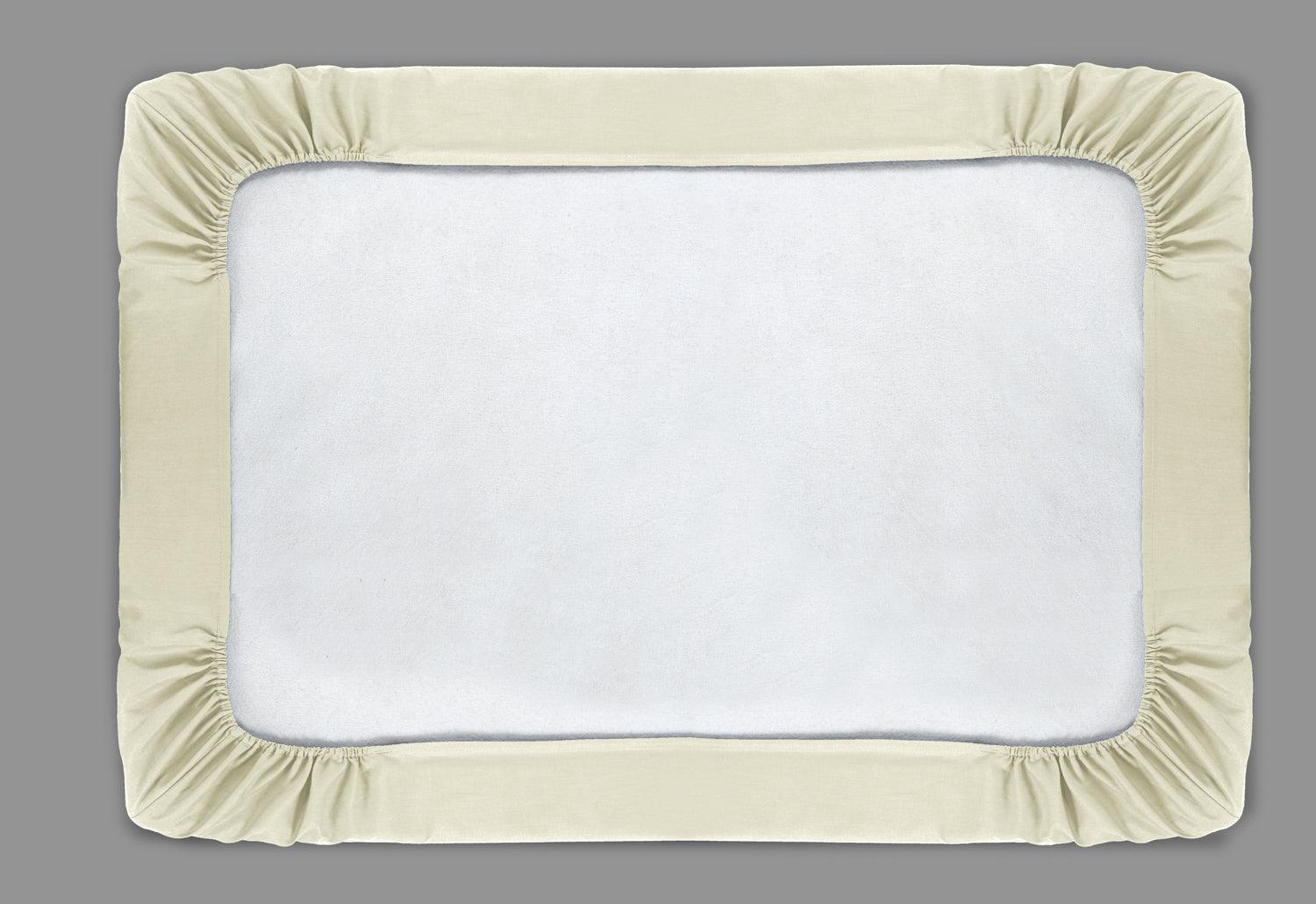 Extra Deep 25 cm Luxury Fitted Sheets - Plain Dyed, Shrinkage and Fade Resistant Bottom Sheet