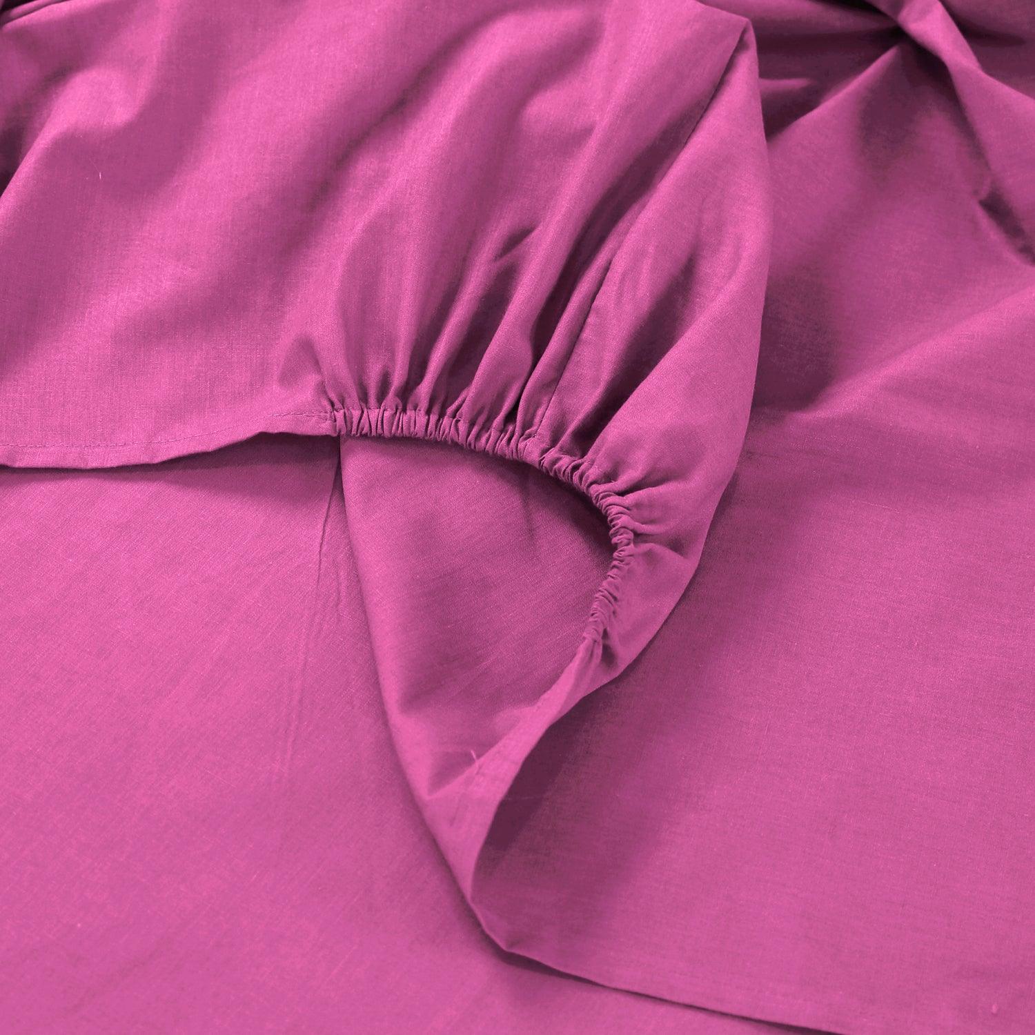 Extra Deep 25 cm Luxury Fitted Sheets - Plain Dyed, Shrinkage and Fade Resistant Bottom Sheet