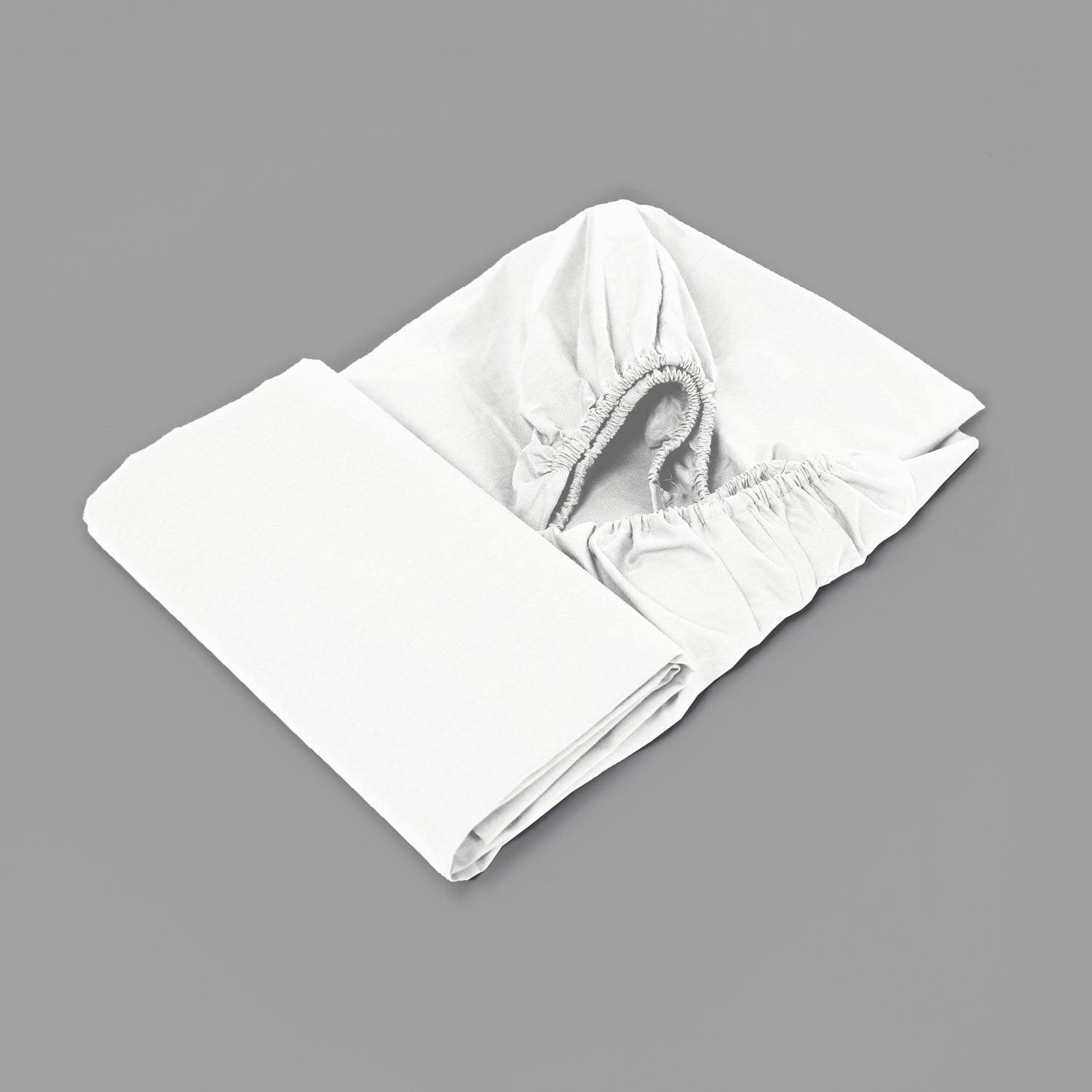 Extra Deep 25 cm Luxury Fitted Sheets - Plain Dyed, Shrinkage and Fade Resistant Bottom Sheet