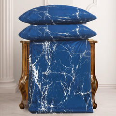 Luxury 4pcs Soft Duvet & Quilt Covers - Midnight Marble Softest Duvet Cover