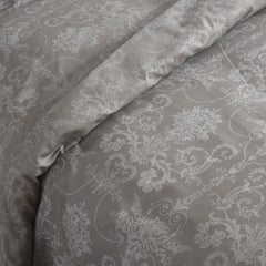 4 Piece Luxury Microfibre Bedding-Champagne Elegance Duvet Cover Set