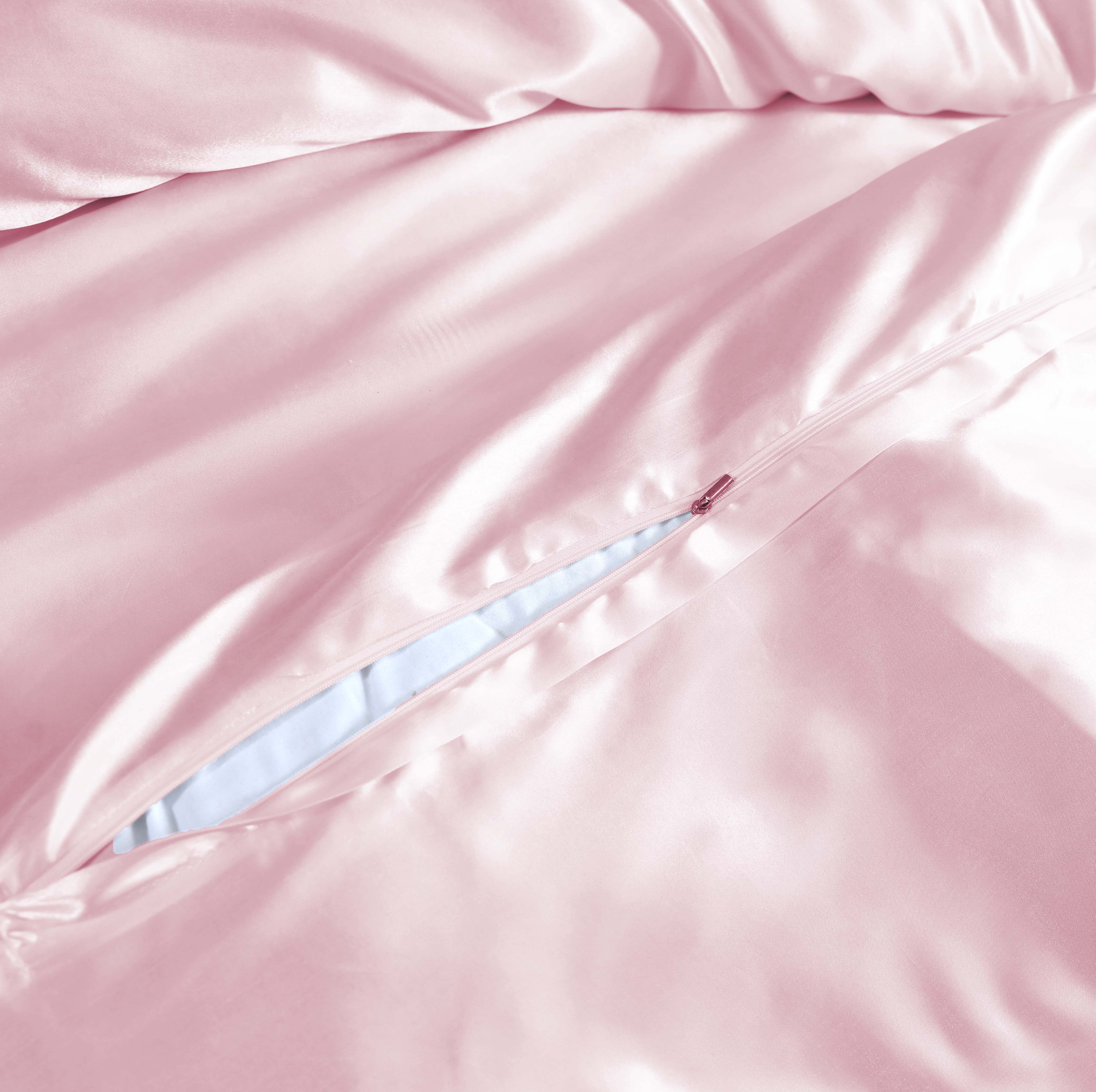 Luxury Satin Silk 6-Piece Bedding Set – Duvet Cover, Fitted Sheet & Pillowcases – Hotel-Style Soft, Elegant Bed Linen UK Sizes