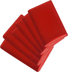 6PC Scarlet Red Satin Bed Set ‚Äì Includes Duvet, Fitted Sheet & Pillow Covers