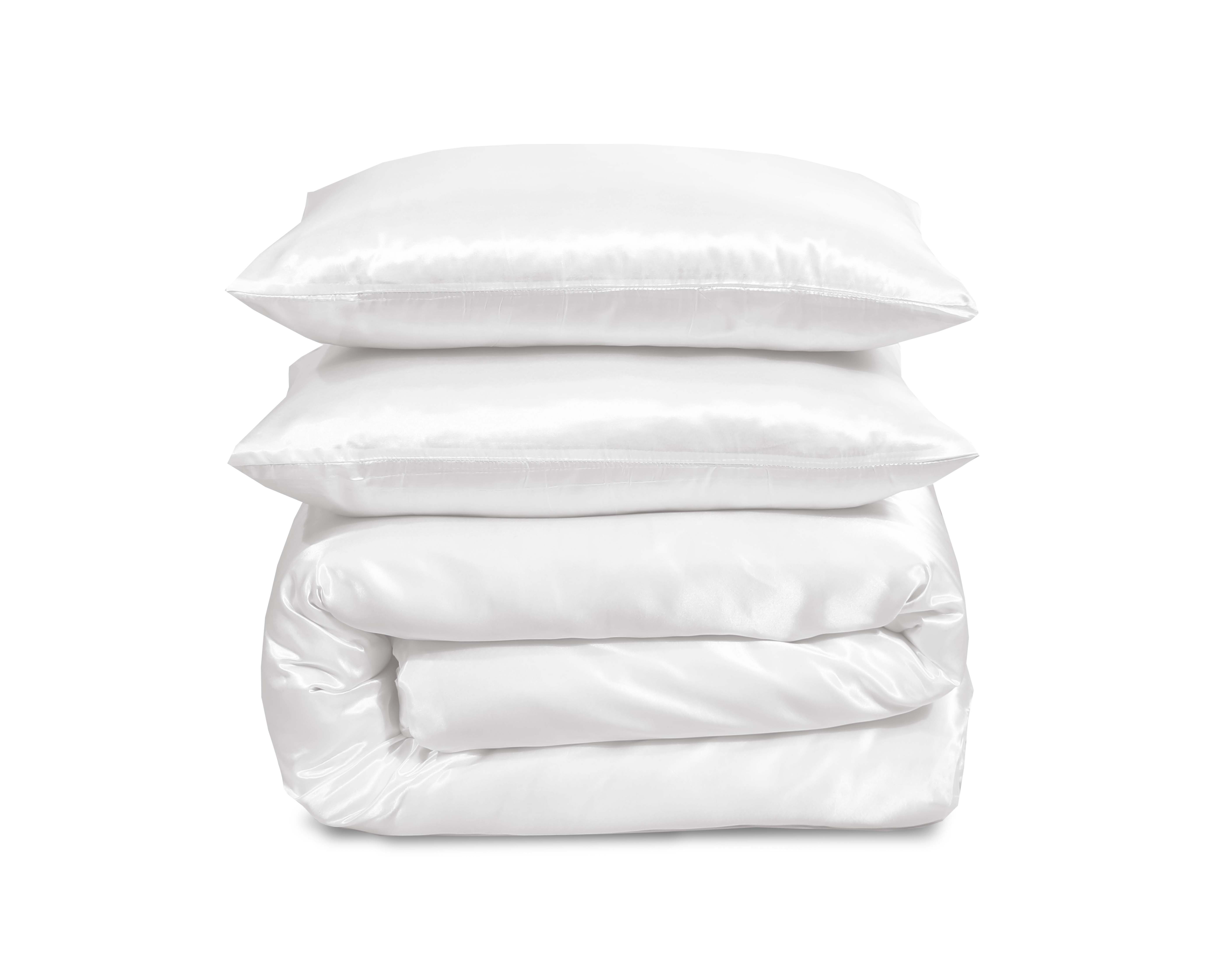 Luxury Satin Silk 6-Piece Bedding Set – Duvet Cover, Fitted Sheet & Pillowcases – Hotel-Style Soft, Elegant Bed Linen UK Sizes