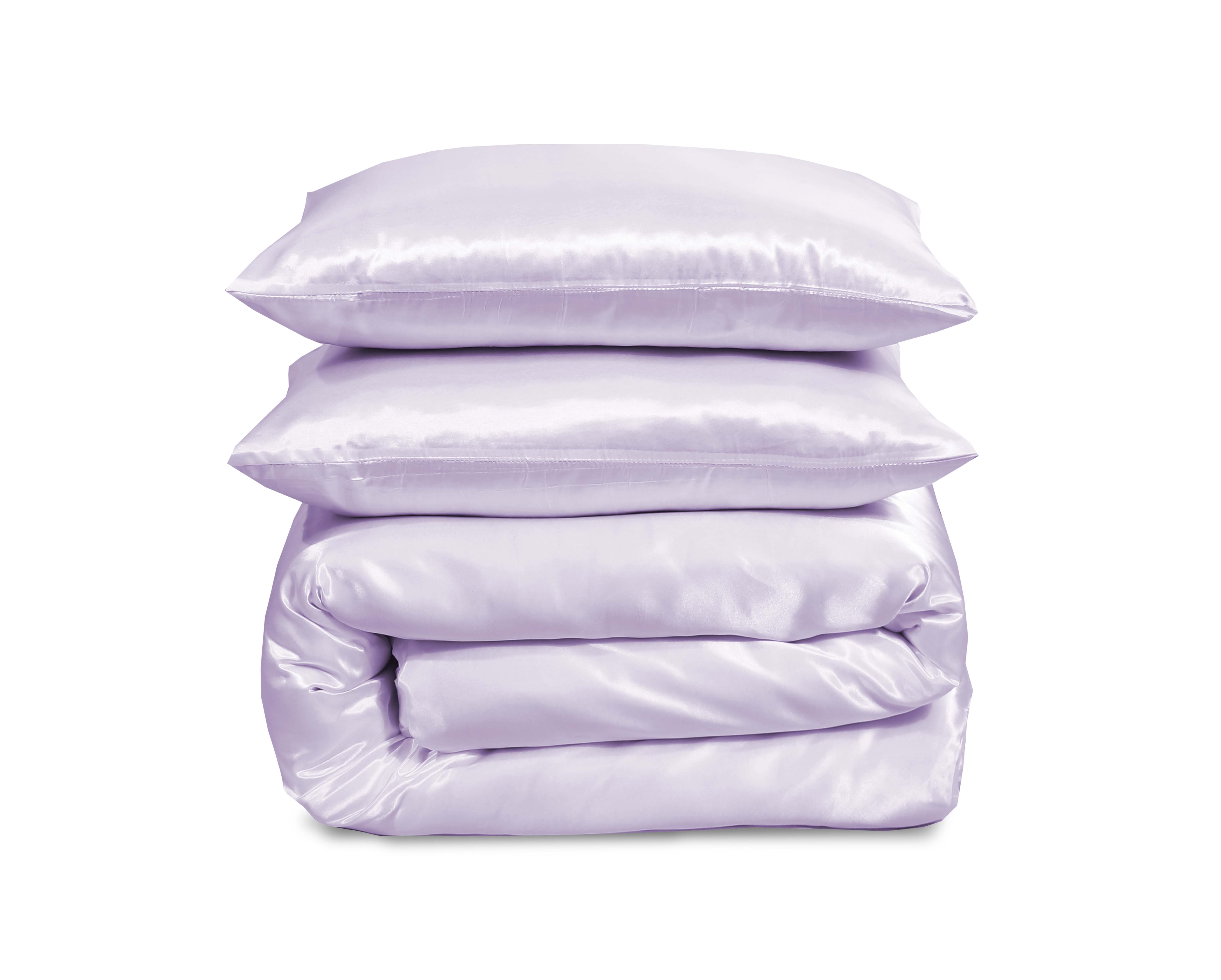 Luxury Satin Silk 6-Piece Bedding Set – Duvet Cover, Fitted Sheet & Pillowcases – Hotel-Style Soft, Elegant Bed Linen UK Sizes