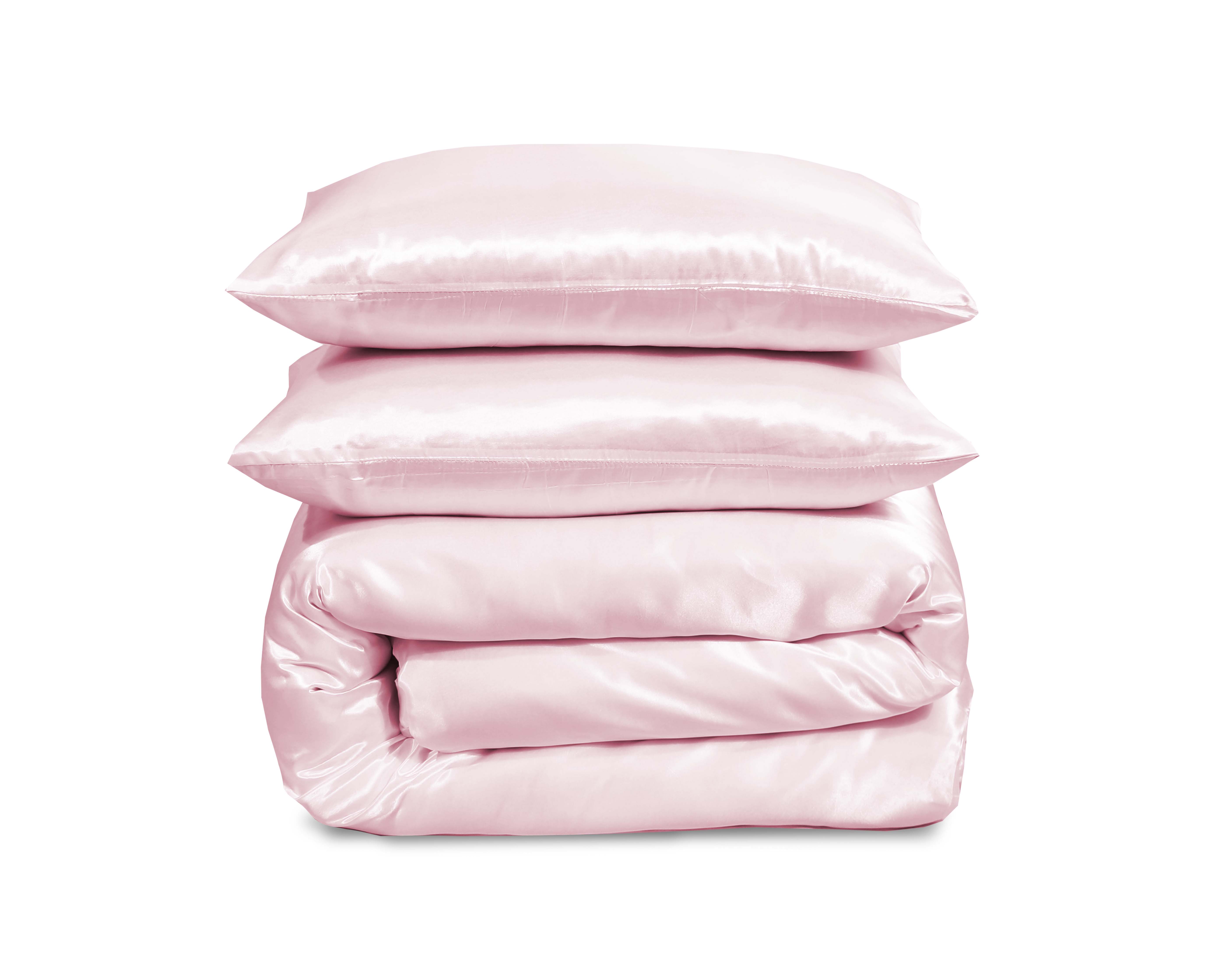 Luxury Satin Silk 6-Piece Bedding Set – Duvet Cover, Fitted Sheet & Pillowcases – Hotel-Style Soft, Elegant Bed Linen UK Sizes