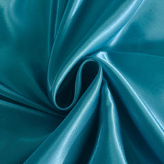 6PC Turquoise Satin Bedspread Collection ‚Äì Luxurious Duvet, Fitted Sheet & Pillowcases