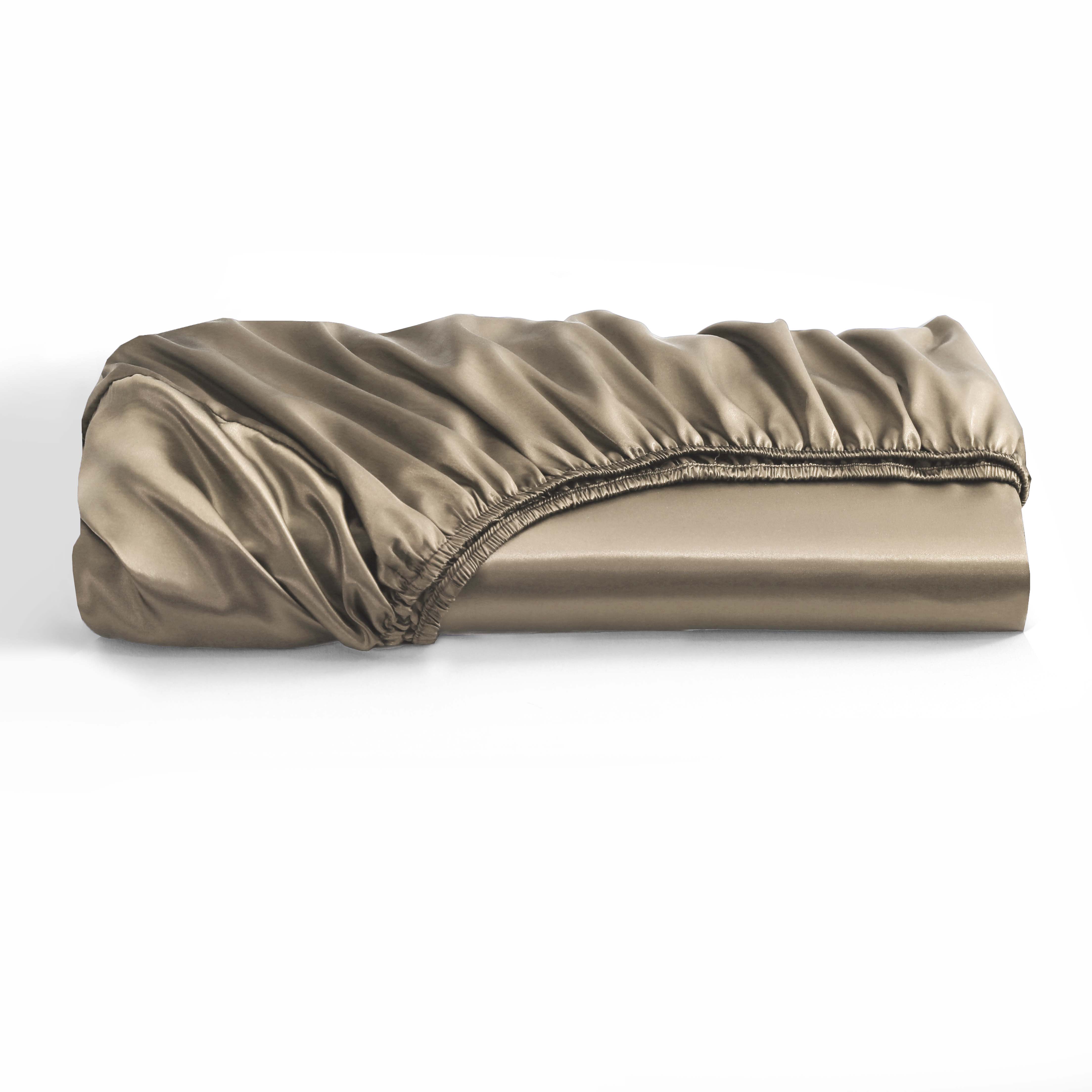 Luxury Satin Silk 6-Piece Bedding Set – Duvet Cover, Fitted Sheet & Pillowcases – Hotel-Style Soft, Elegant Bed Linen UK Sizes
