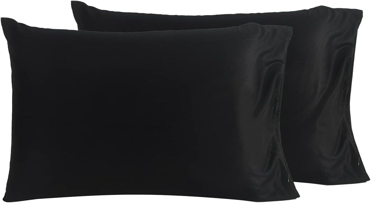Premium Hotel Quality Cotton Pillowcases - 2 Pack, Soft & Breathable, 50x75 cm