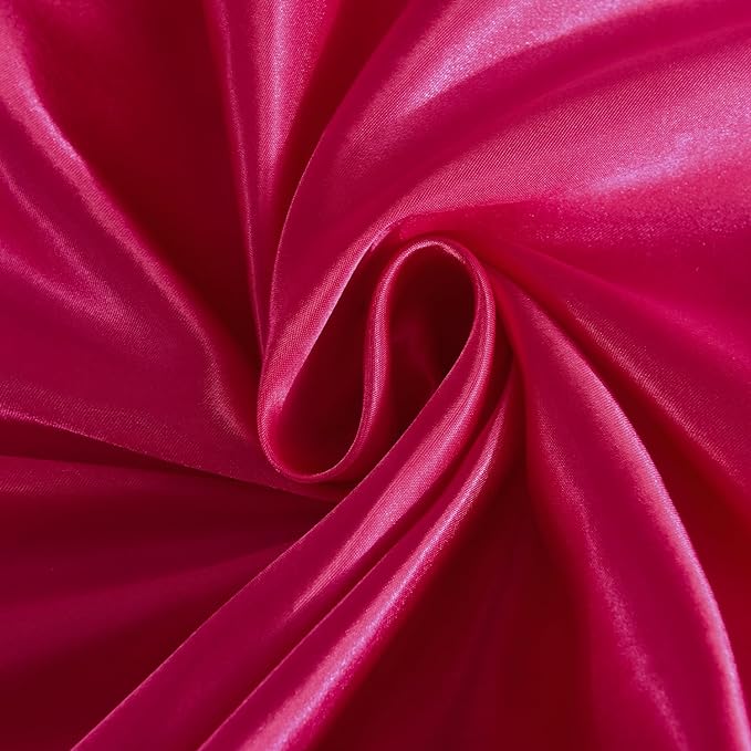 Luxury Satin Silk 6-Piece Bedding Set – Duvet Cover, Fitted Sheet & Pillowcases – Hotel-Style Soft, Elegant Bed Linen UK Sizes