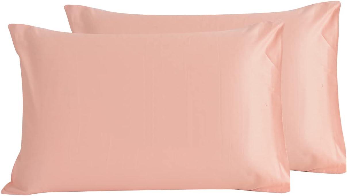 Premium Hotel Quality Cotton Pillowcases - 2 Pack, Soft & Breathable, 50x75 cm