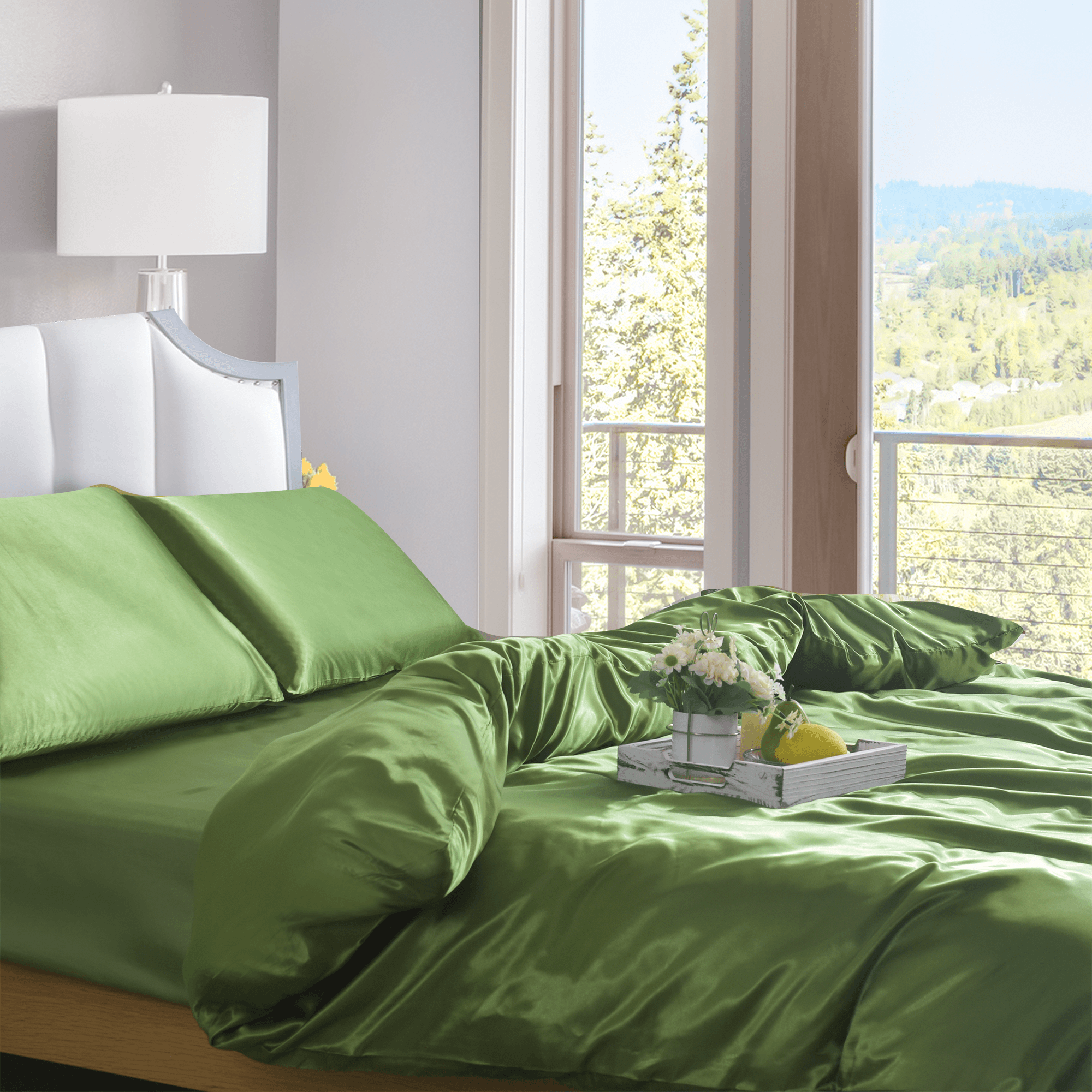 duvet cover set duvet cover green